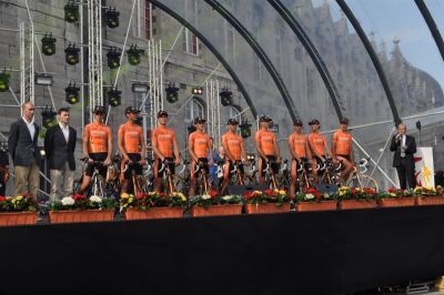 El Euskaltel ya trabaja en Lieja de cara al comienzo del Tour 2012